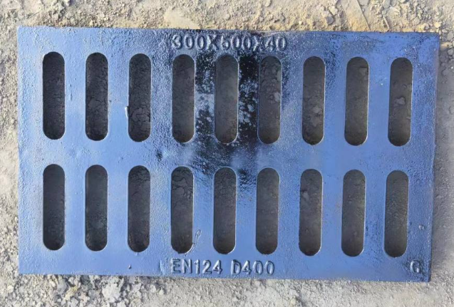 马山球墨铸铁排水沟盖板展示