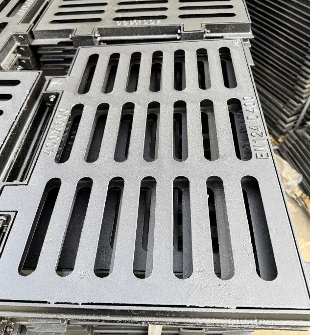 马山球墨铸铁雨水单篦展示